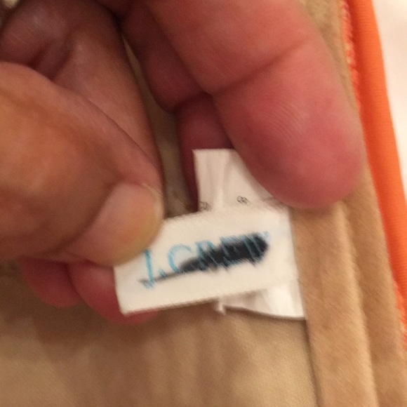 J crew bikini top orange bandeau M - Picture 4 of 4